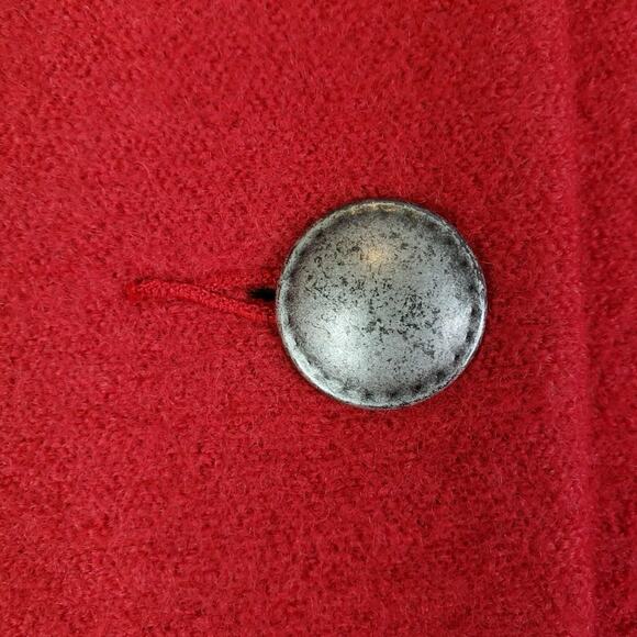 Geiger Austria Sweater Wool Coat 36 US M Orange Fall Long Sweater Jacket - Picture 6 of 16